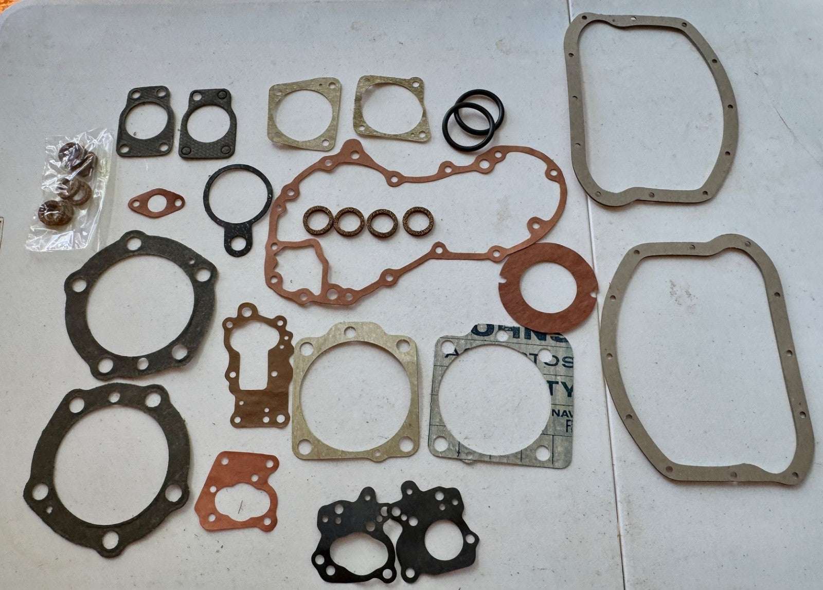 Harley 17028-48 Panhead Complete Engine Gasket Set Kit 1948-1954 ...