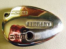 Harley Linkert M-Series Polished Brass Bird Catcher Carb Cover Chopper Bobber