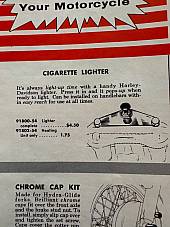 Harley 91800-54 Panhead Hydra-Glide Servicar Cigarette Lighter Bracket 1949-59