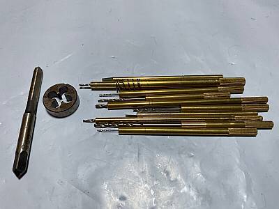 Harley Indian Linkert MSeries Passage & Slot Tool Kit w/ Tap Die & Instructions