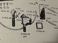 Harley 70170-49 Police Radio Generator To Regulator Shielded Cable 1949-51