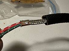 Harley 70170-49 Police Radio Generator To Regulator Shielded Cable 1949-51