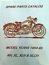 Harley Parts Manual Catalog Book 1954 to 1966 K-Model & Sportster KH KHK XLCH XL