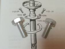 Harley Dome Head Timer Circuit Breaker Bolts Knucklehead Panhead 3754 1123-29