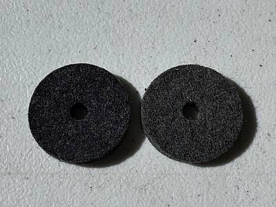 Harley 443323 NOS OEM Battery Terminal Felts 19231964 WLA VL Knuckle 6611223