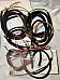 Harley Complete 196465 Servicar Wire Wiring Harness Kit W/ Tail Lamp Wires USA