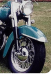 Harley 5989649 Panhead EL FL Front Stainless Fender Trim Side Clips 19491956