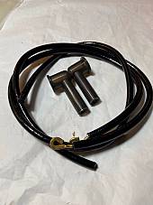 Harley 1930-60 Spark Plug Cable Kit W/ Hoods VL RL Knucklehead OEM# 1596-30 USA