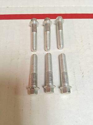 Harley Panhead Valve Cover Screw Kit 4865 Oversize For Stripped Threads “Long