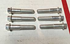 Harley Panhead Valve Cover Screw Kit 48-65 Oversize For Stripped Threads “Long