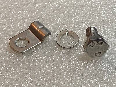 Harley Panhead Throttle Cable Guide Clip Kit 5265 FL FLH Clamp OEM# 5660952