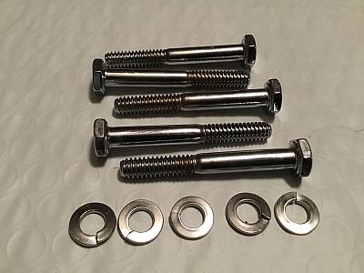 Harley Sportster Chrome Oil Pump Mounting Bolts 197176 XL XLH XLCH