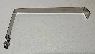 Harley 19651969 ElectraGlide Stainless Battery Cover Strap 6638365