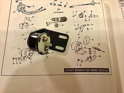 Harley NOS OEM Sportster Brake Light Switch # 7200475 197578