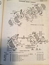 Harley Knucklehead UL Footboard Mounting Mount Kit 1936-54 OEM# 2949-36 USA