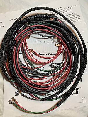 Harley Knucklehead 193945 Premium Wiring Kit W/ Correct Soldered Terminals