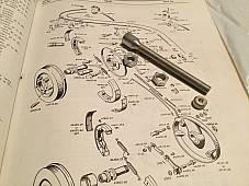 Harley 1950-72 Panhead FX XL Front Brake Cable Adjuster & Nuts OEM# 45159-50 USA