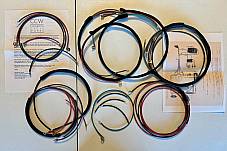 Harley Knucklehead OHV 1939-40 Premium Wiring Kit W/ Correct Soldered Terminals