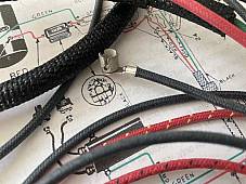 Harley WL 1938 Premium Wiring Harness Kit W/ Correct Soldered Wire Terminals
