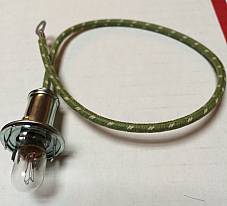 Harley 12Volt Speedometer Light Socket 48 to 84 Panhead Cloth Wrapped 71151-48
