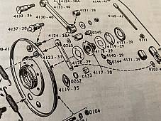Harley DL WL RL Front Wheel Brake Stabilizer Kit 1930-52 OEM# 4117-30 4121-29
