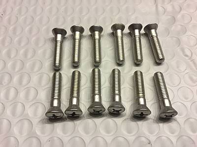 Harley Panhead Phillips Cam Gear Cover Screws OEM# 2341 195052 QTY. 12