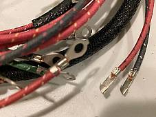 Harley 48-50 125 Hummer Wiring Harness Kit 3 Wire Correct Terminals NOS HL Wires