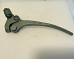 Harley 414941N WLA WLC Cast Iron Hand Front Brake Lever OD Green WWII Complete