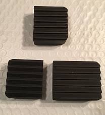 Harley Rocker Pedal & Brake Rubber Pads Beck Style Knucklehead WL 30s 40s 50s