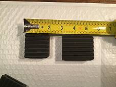 Harley Rocker Pedal & Brake Rubber Pads Beck Style Knucklehead WL 30s 40s 50s