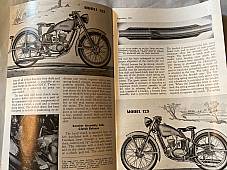 Harley Enthusiast Sept 1951 Model Intro For 1952 Models Panhead WL Servi Hummer