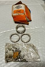 Harley NOS OEM 24387-40B Knuckle UL Connecting Rod Bearing Kit 1940-84 +.0004