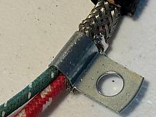 Harley 70170-52 Police Radio Generator To Regulator Shielded Cable 1952-57