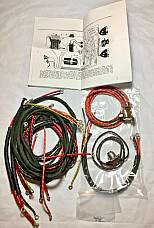 Harley 1930 VL Wiring Harness Kit w/ Wired Switches Dual Headlamp USA