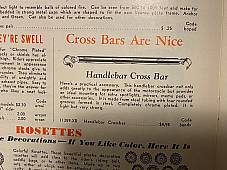 Harley Accessory Handlebar Cross Bar Panhead Shovelhead OEM# 56575-26