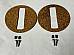 Harley 195758 Tank Emblem Rivet & Gasket Kit Panhead Sportster 6179257 USA