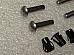 Harley 195758 Tank Emblem Rivet & Gasket Kit Panhead Sportster 6179257 USA