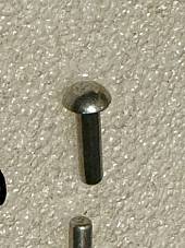 Harley 1957-58 Tank Emblem Rivet & Gasket Kit Panhead Sportster 61792-57 USA