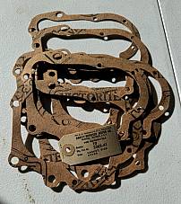 Harley NOS # 2262-41 WL WLA WLC Servi Transmission Side Cover Gaskets 10 Pack