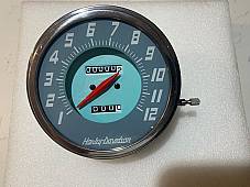 Harley Panhead WL UL Servicar Blue Face Speedometer  2:1 Ratio 48-52 67004-48
