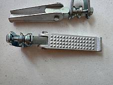 Harley NOS Dixie Superior Atlas Aluminum Highway Foot Peg Kit Panhead Knuckle