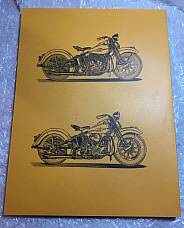 Harley Parts Manual Catalog Book 1937 to 1949 Panhead Knucklehead UL Police