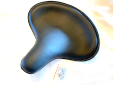 Harley Knucklehead VL Black Saddle Seat No Hole Pan 1934-1939 European