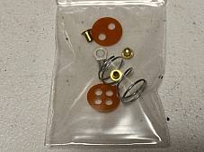 Harley 1946-47  Sidecar Wiring Harness Correct Soldered Terminals Asphalt Loom