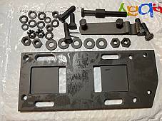 Harley Transmission Mounting Plate Kit 1936-57 Knucklehead Panhead CP Bolts USA