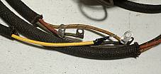 Harley NOS OEM 1965-1967 Electra-Glide Dash Base Harness & Speedo Assembly