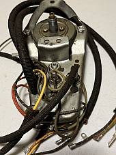 Harley NOS OEM 1965-1967 Electra-Glide Dash Base Harness & Speedo Assembly