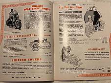 Harley 1947 Accessory Catalogo Reprint Knucklehead UL Servicar WL