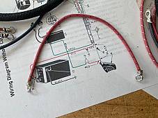 Harley WL 1938 Premium Wiring Harness Kit W/ Correct Soldered Wire Terminals