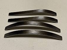 Harley Knucklehead UL WL Stainless Tank Trim Set w/ Mount Strips  1941-46 USA